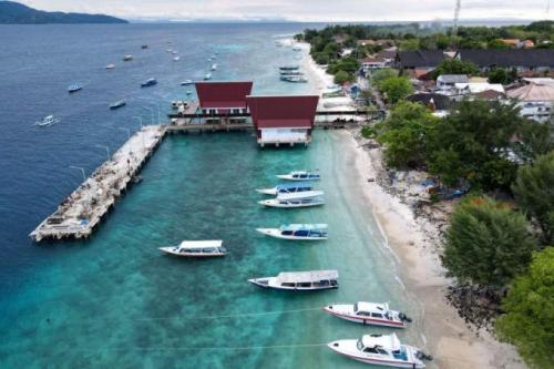 A resort paradise turned into a deserted island because of Covid-19