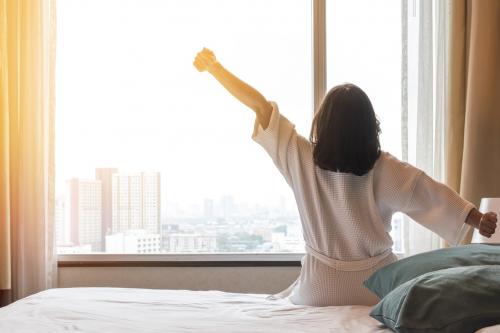 The secret to a good night's sleep when traveling