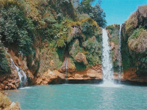Explore the interesting 7-storey waterfall in Moc Chau
